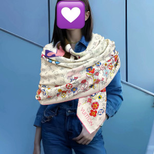 LV 실크 스카프 140x140