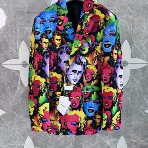 VS 마릴린 먼로 프린트 자켓